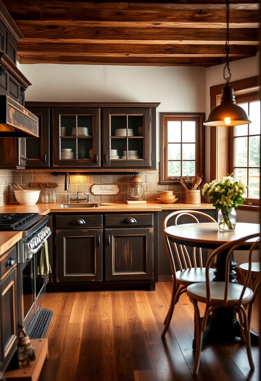 dark brown kitchen ideas 16