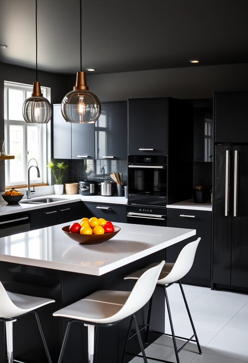dark brown kitchen ideas 19