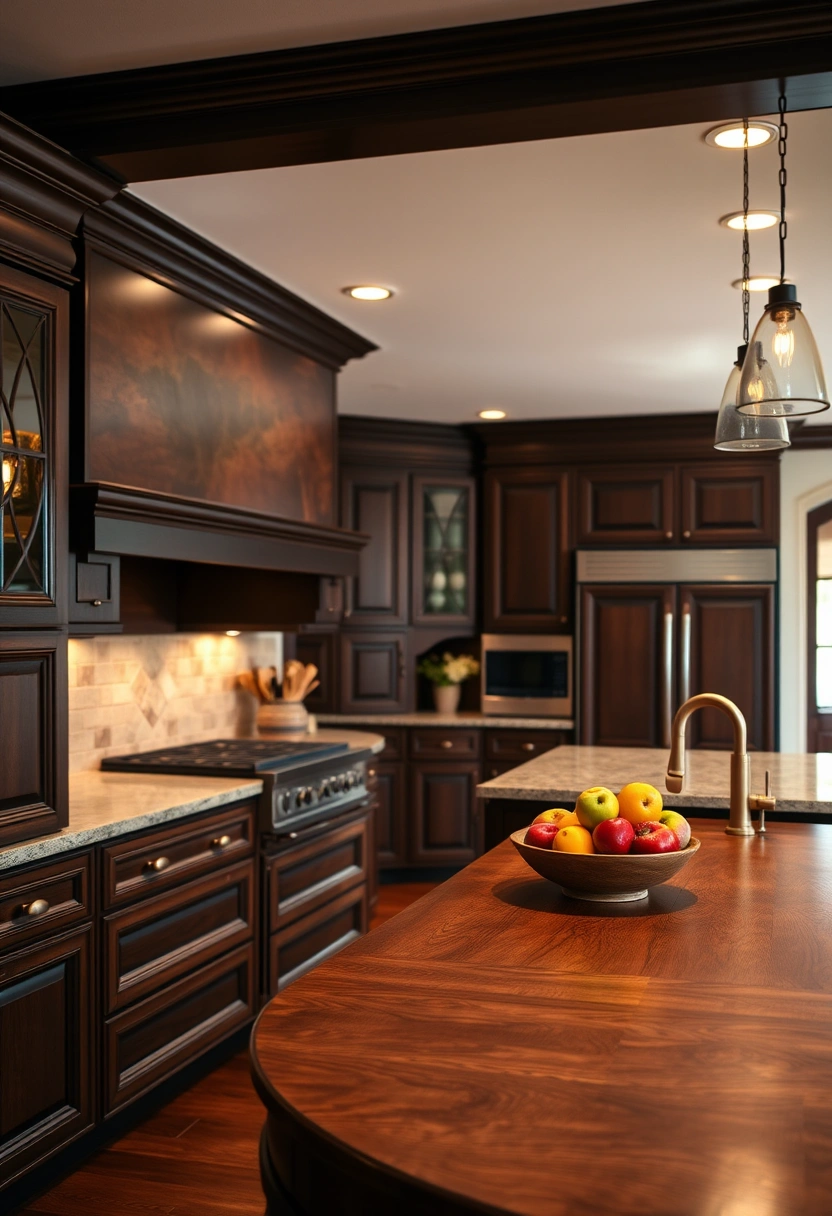 dark brown kitchen ideas 6