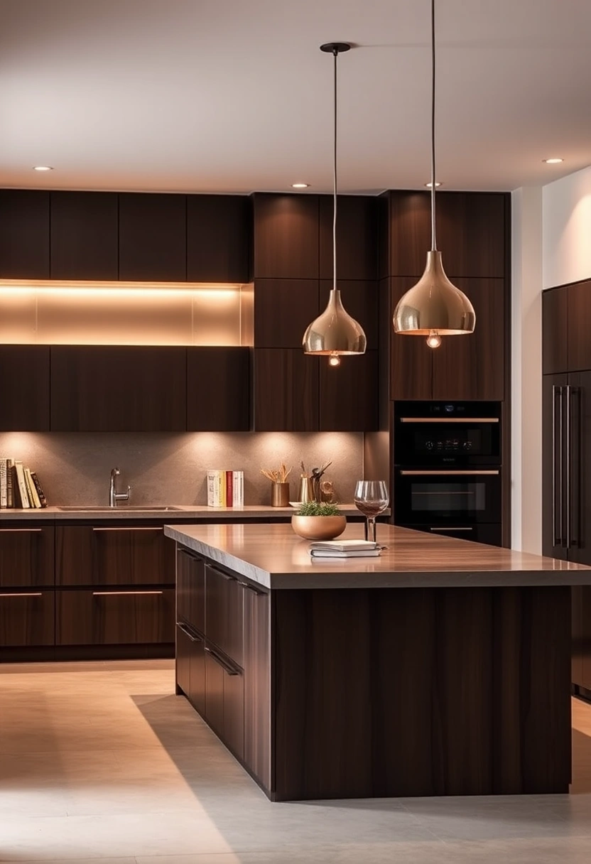 dark brown kitchen ideas 9