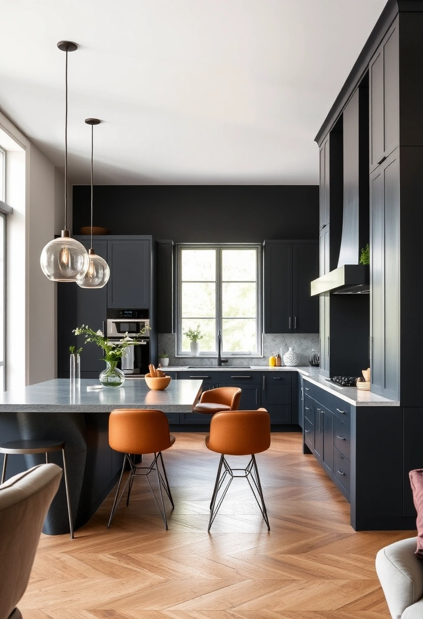 dark grey kitchen ideas 10