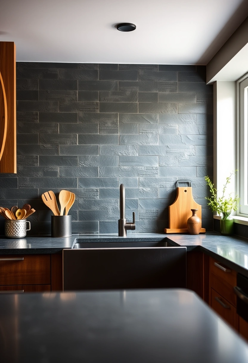 dark kitchen backsplash ideas 12