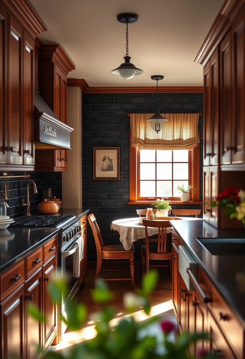 dark kitchen backsplash ideas 14