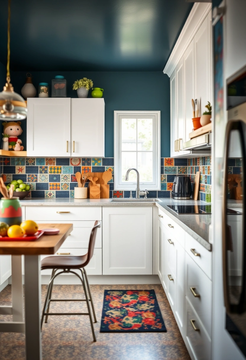 dark kitchen backsplash ideas 16