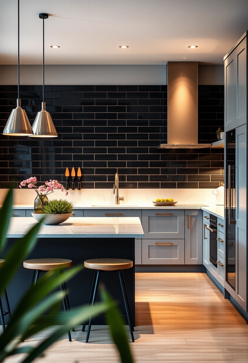 dark kitchen backsplash ideas 19