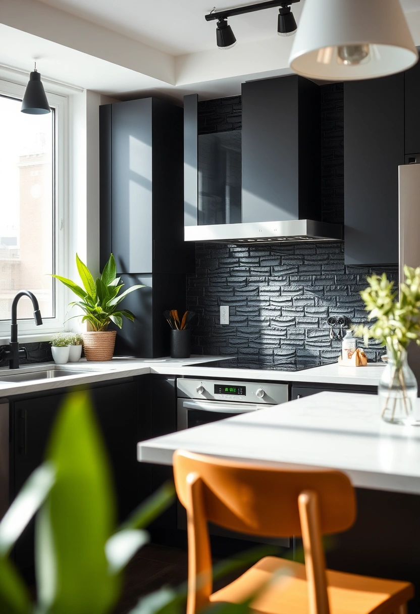 dark kitchen backsplash ideas 6