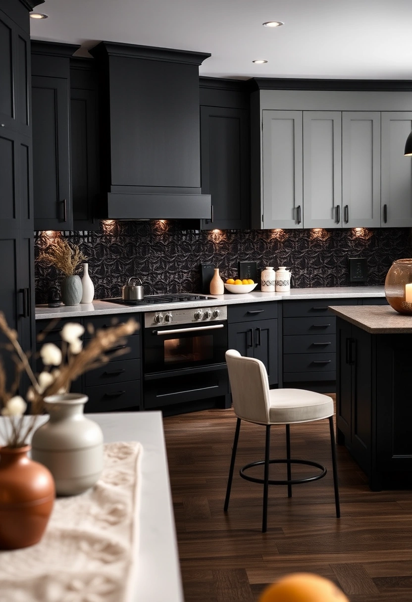 dark kitchen ideas 11