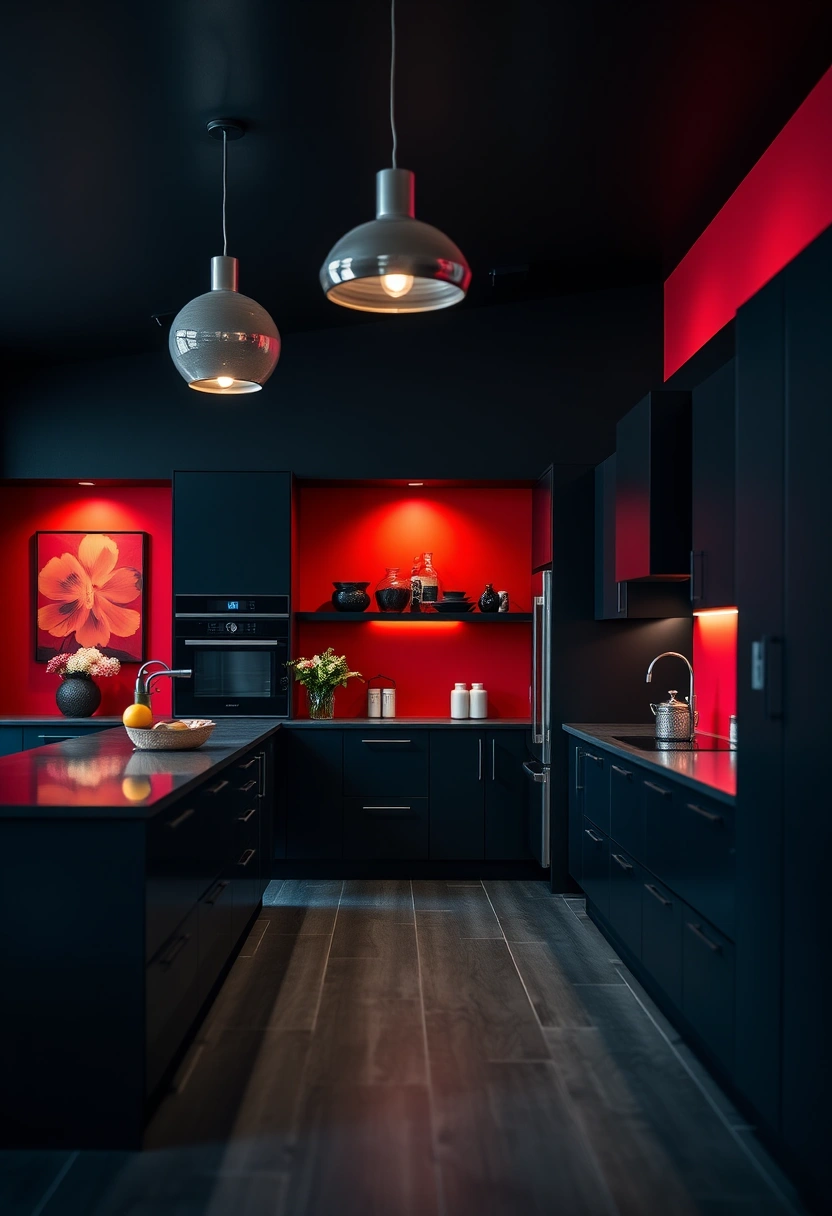 dark kitchen ideas 16
