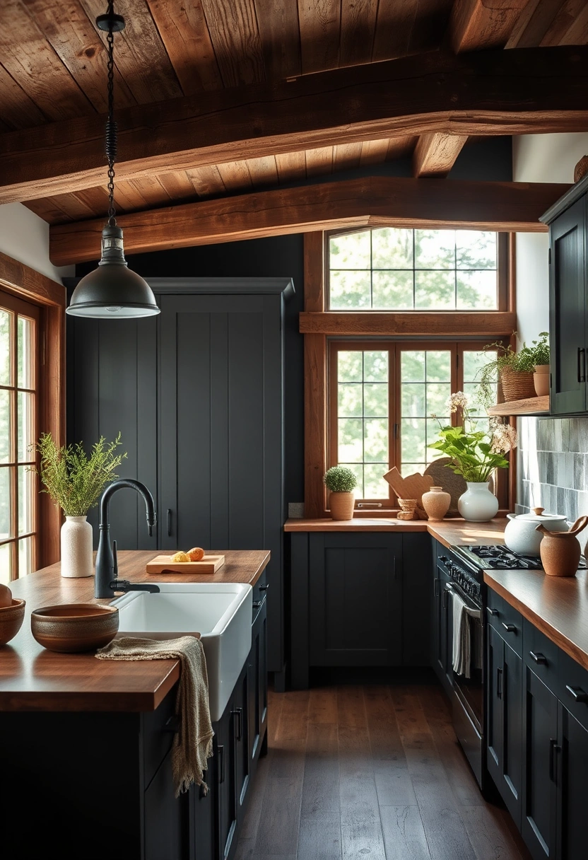dark kitchen ideas 3