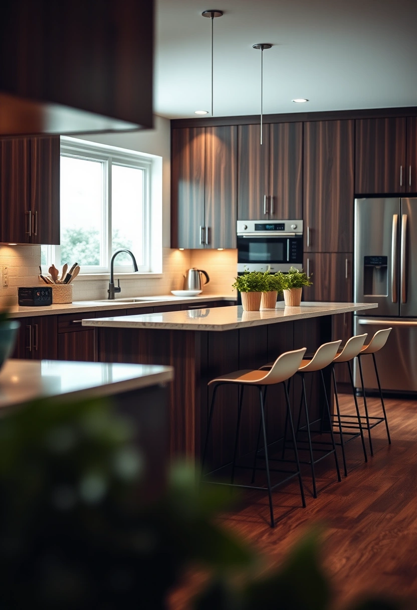 dark wood kitchen ideas 1
