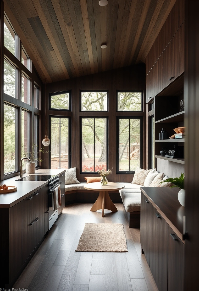 dark wood kitchen ideas 16