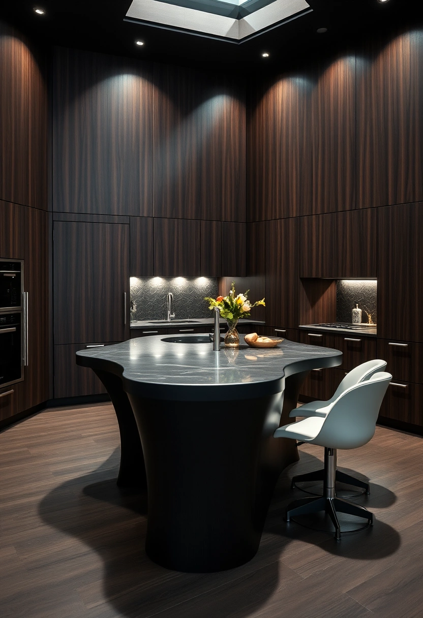 dark wood kitchen ideas 17