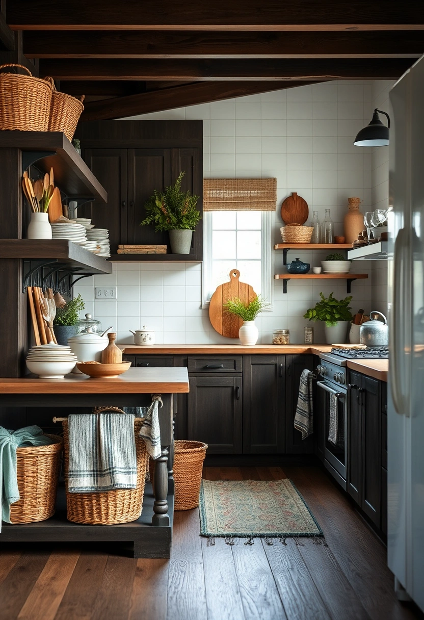dark wood kitchen ideas 18