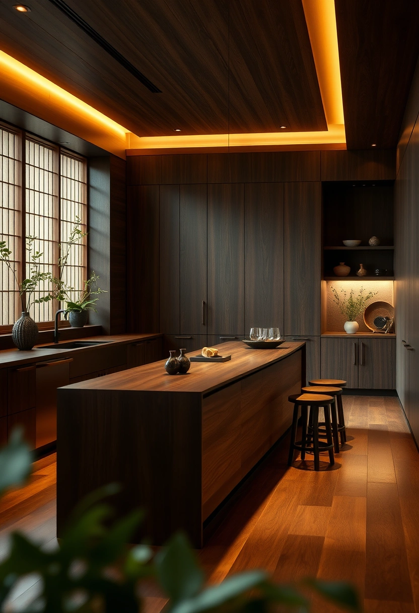dark wood kitchen ideas 19