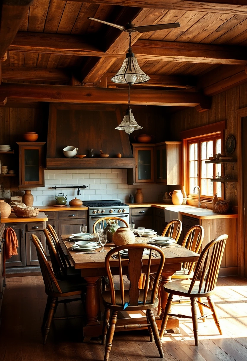 dark wood kitchen ideas 2