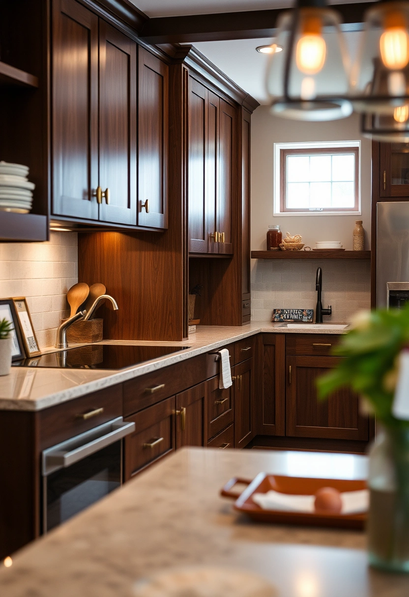 dark wood kitchen ideas 7