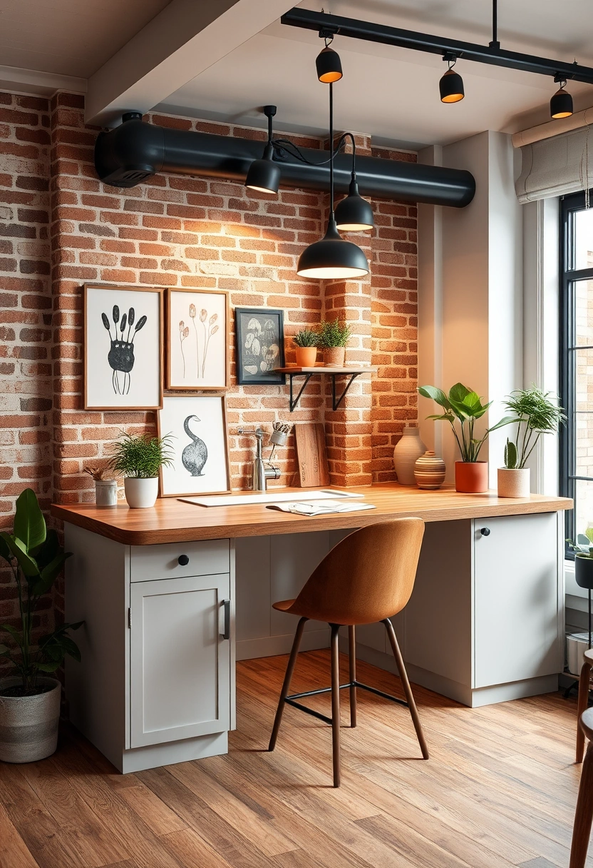 desk in kitchen ideas 10