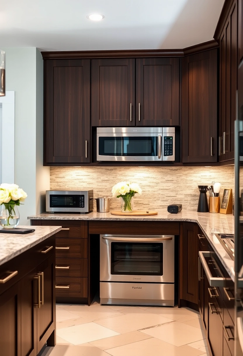 desk in kitchen ideas 12