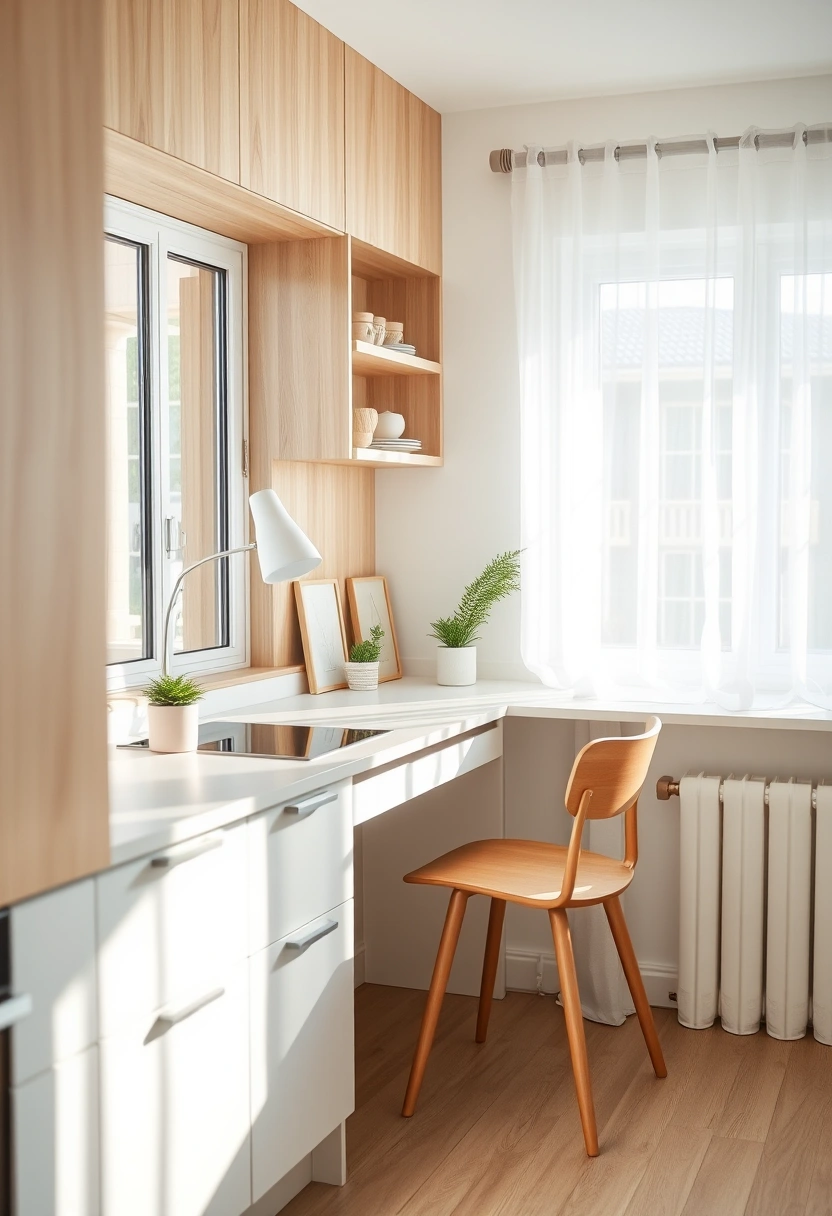desk in kitchen ideas 3