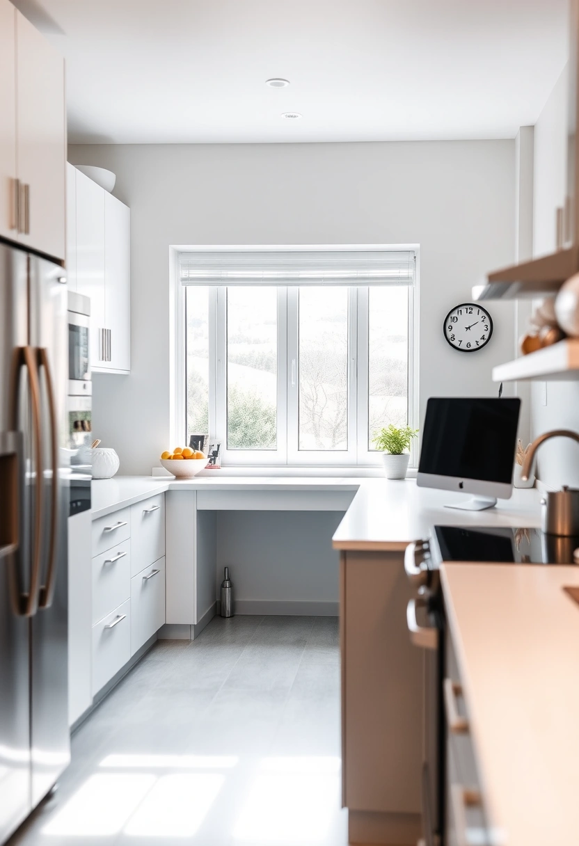 desk in kitchen ideas 7