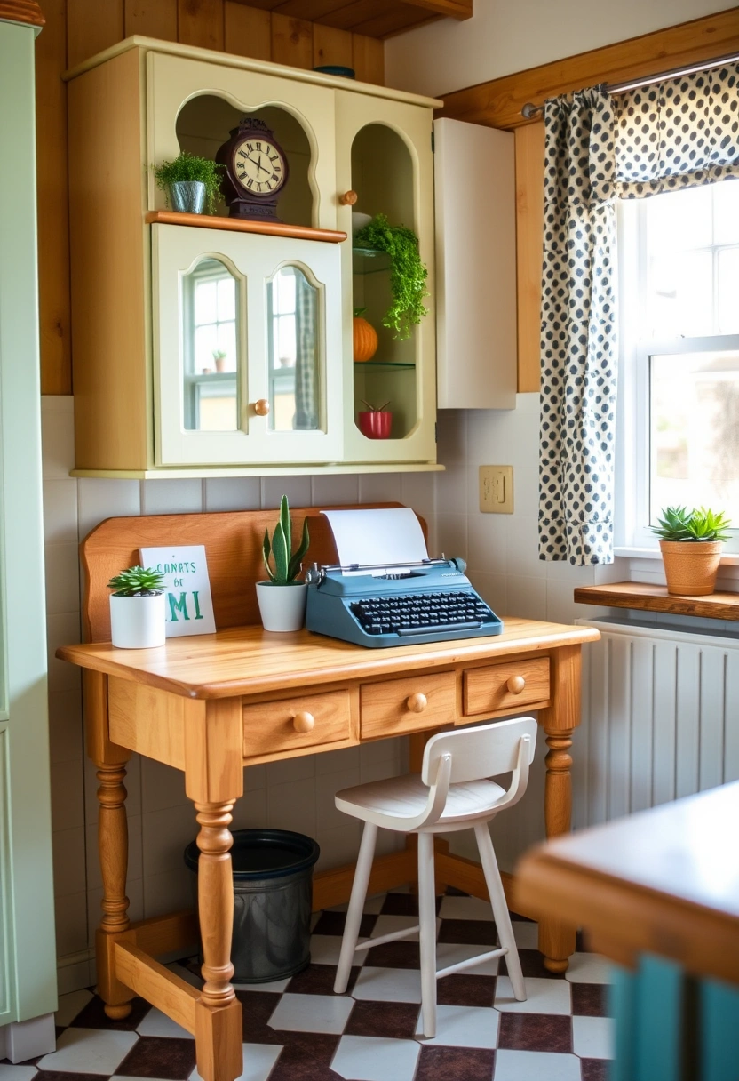 desk in kitchen ideas 8