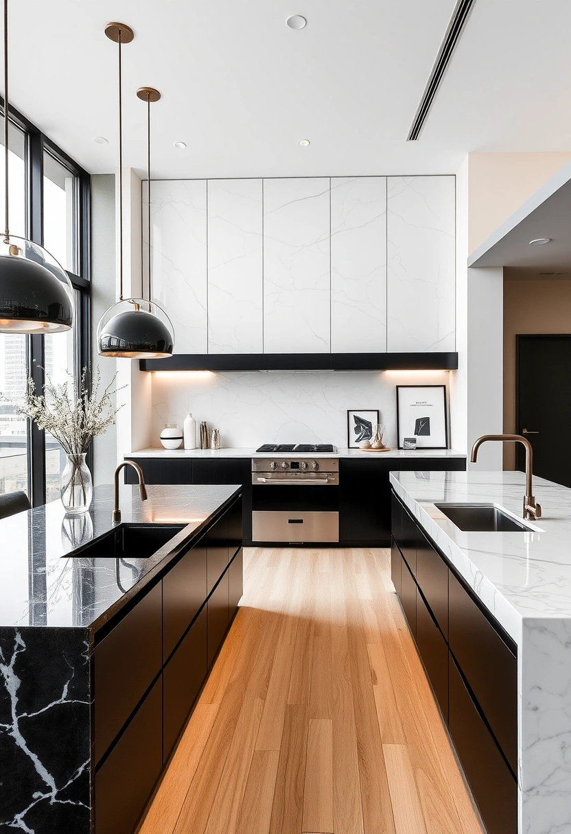 double kitchen island ideas 18