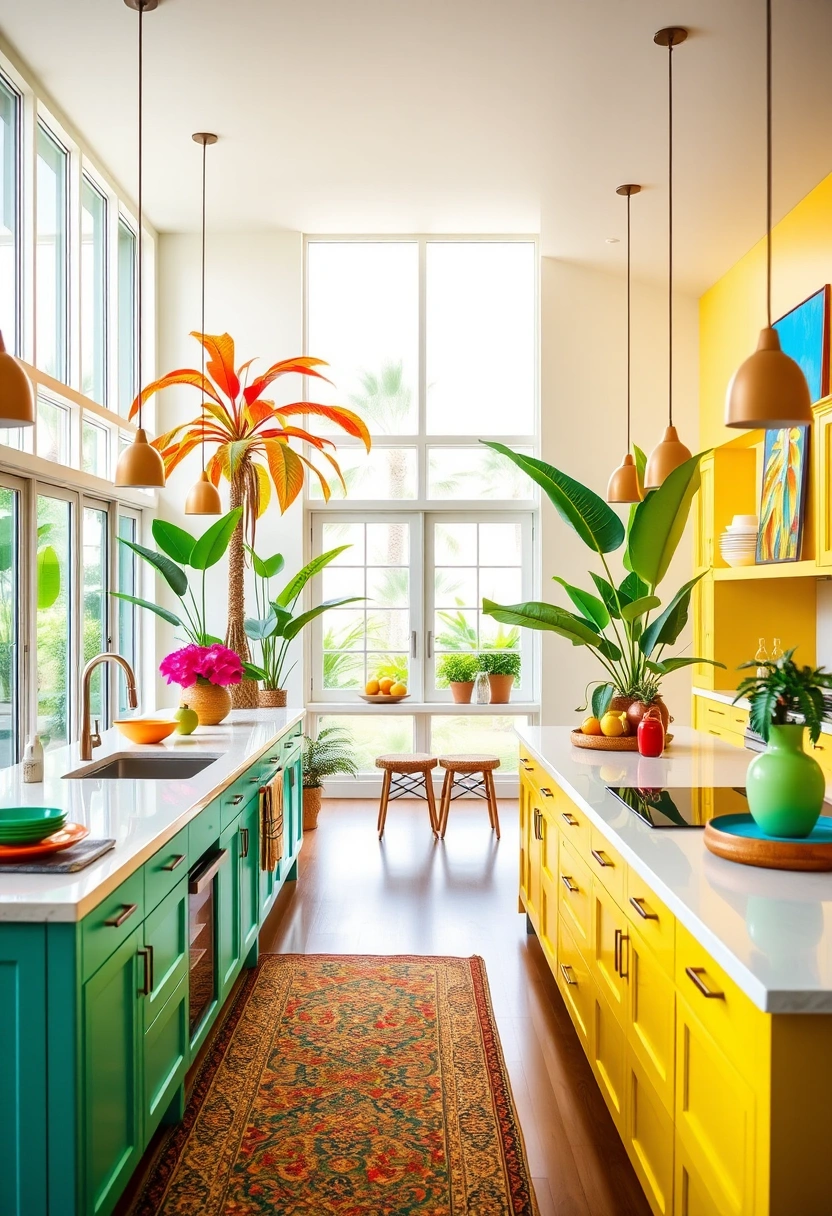 double kitchen island ideas 19