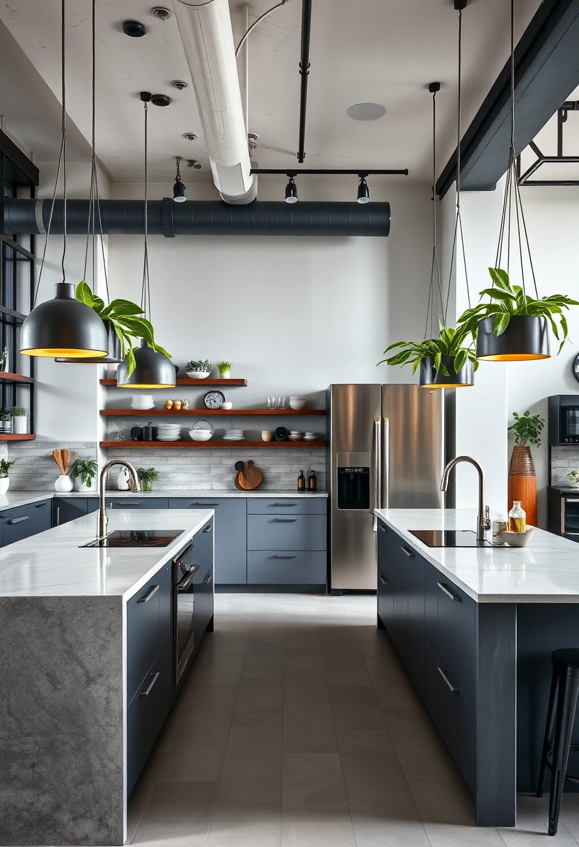 double kitchen island ideas 3