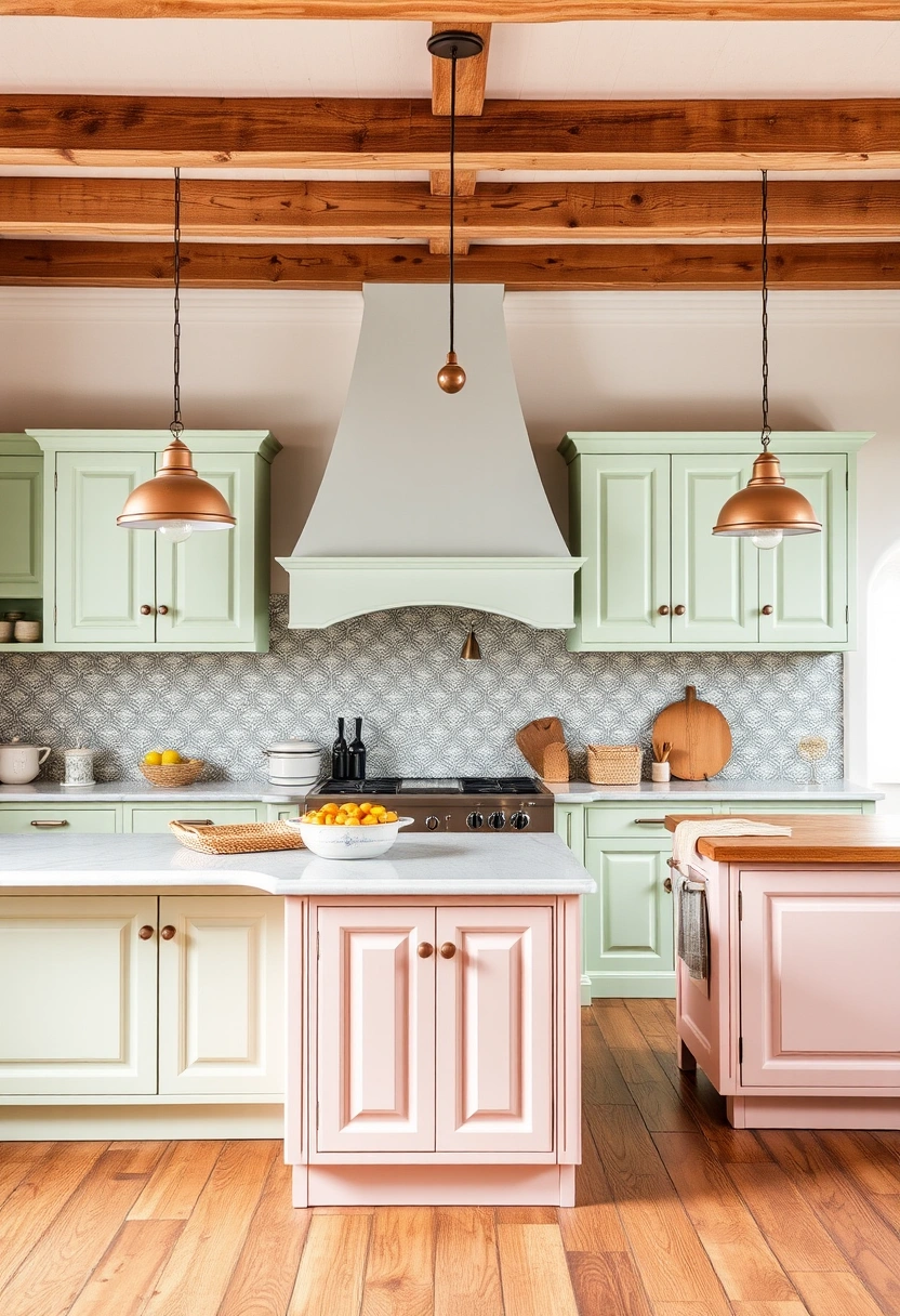 double kitchen island ideas 8
