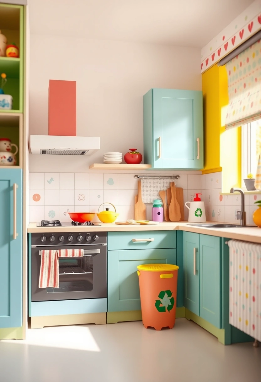 dustbin storage ideas kitchen 12
