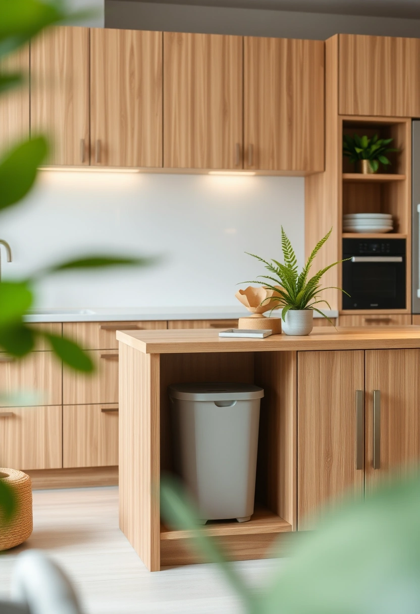 dustbin storage ideas kitchen 14
