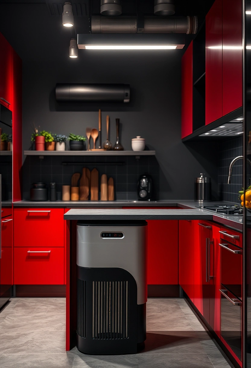 dustbin storage ideas kitchen 16