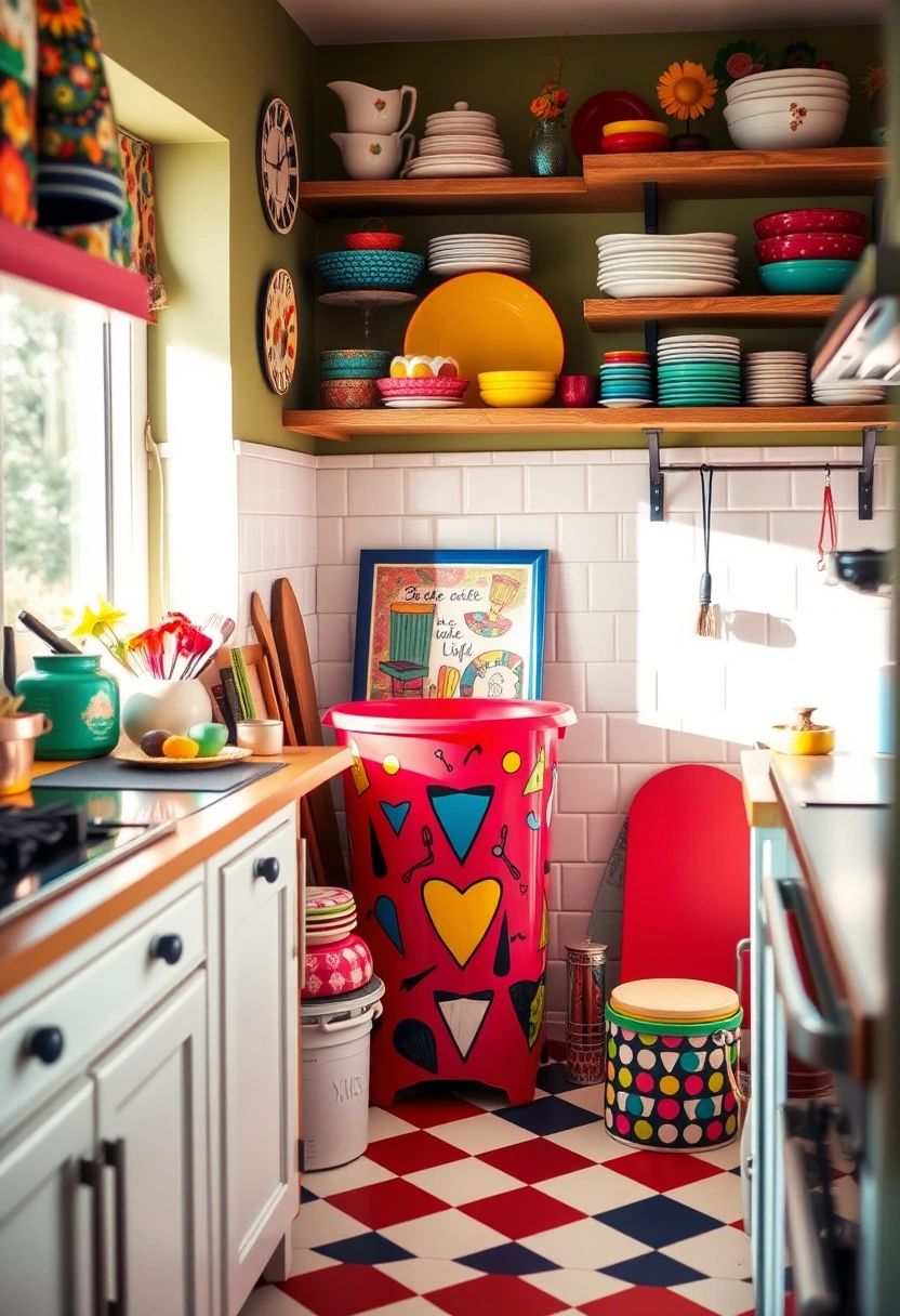 dustbin storage ideas kitchen 7