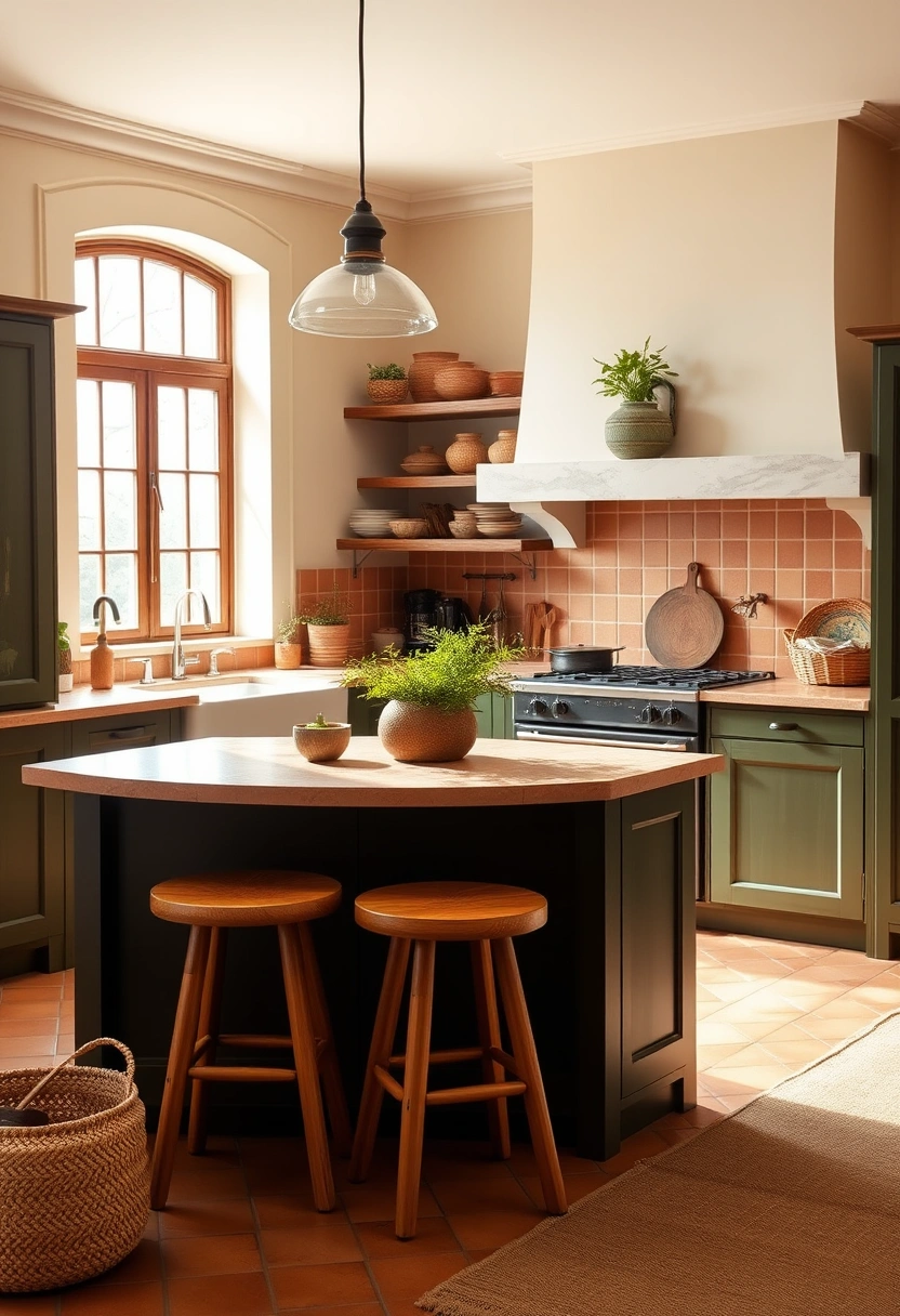 earth tone kitchen ideas 1