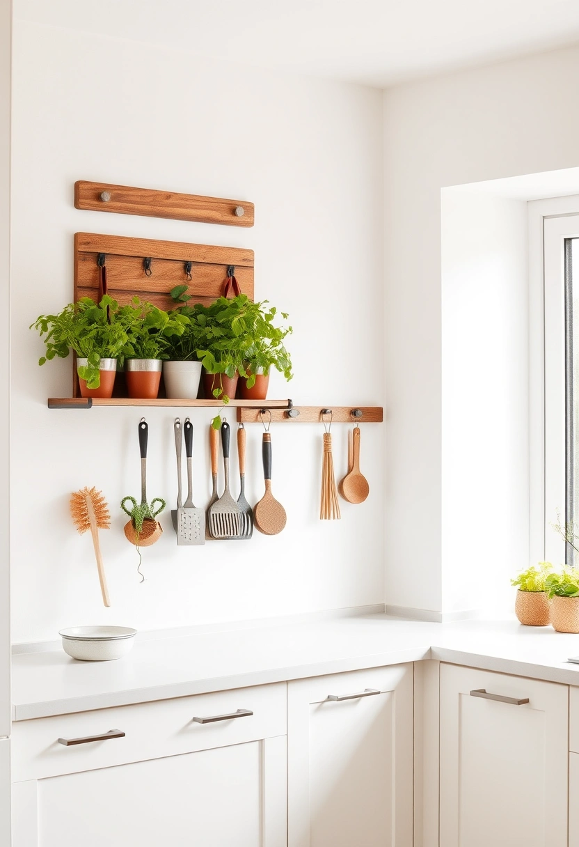 empty kitchen wall ideas 1