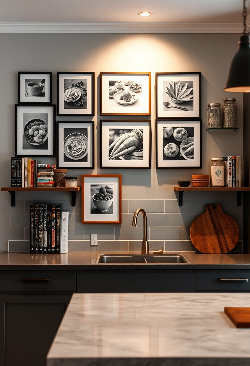 empty kitchen wall ideas 2
