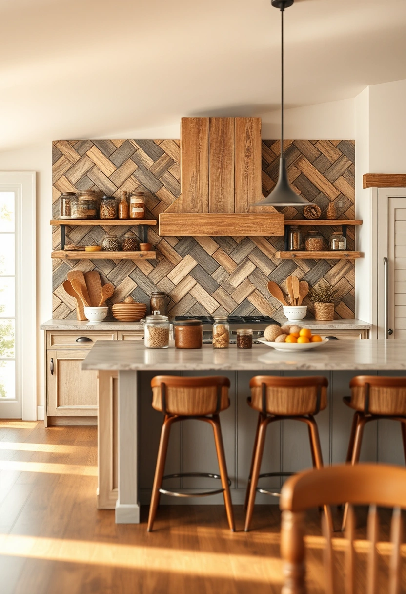 farmhouse kitchen backsplash ideas 3