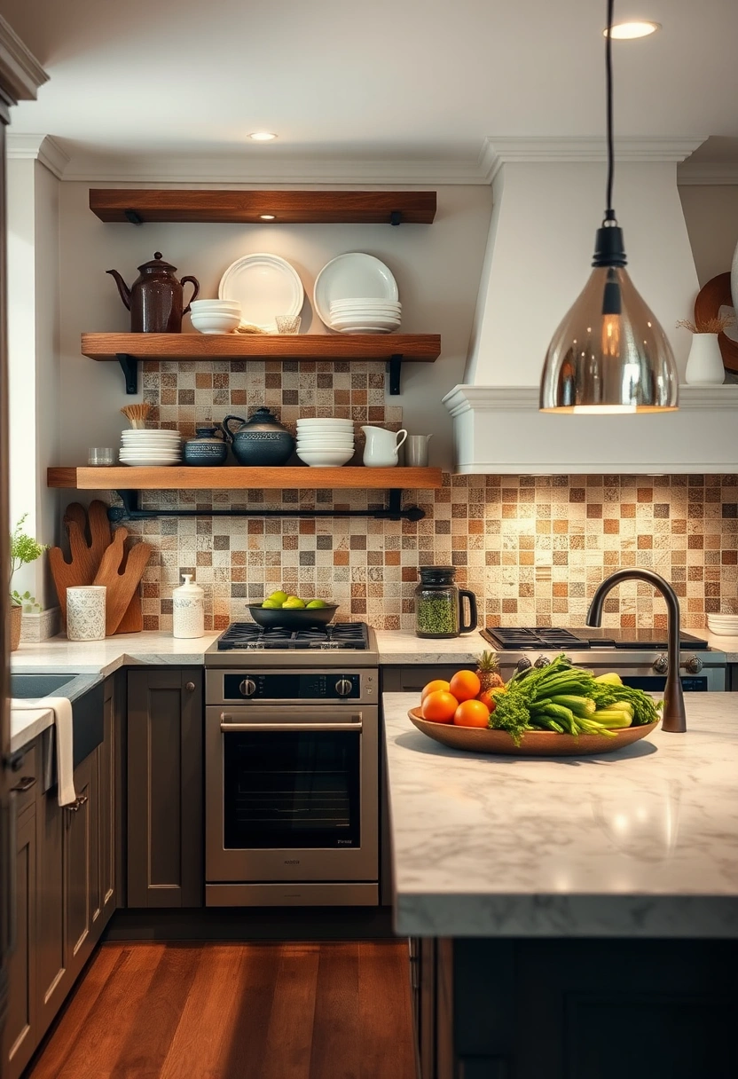 farmhouse kitchen backsplash ideas 7