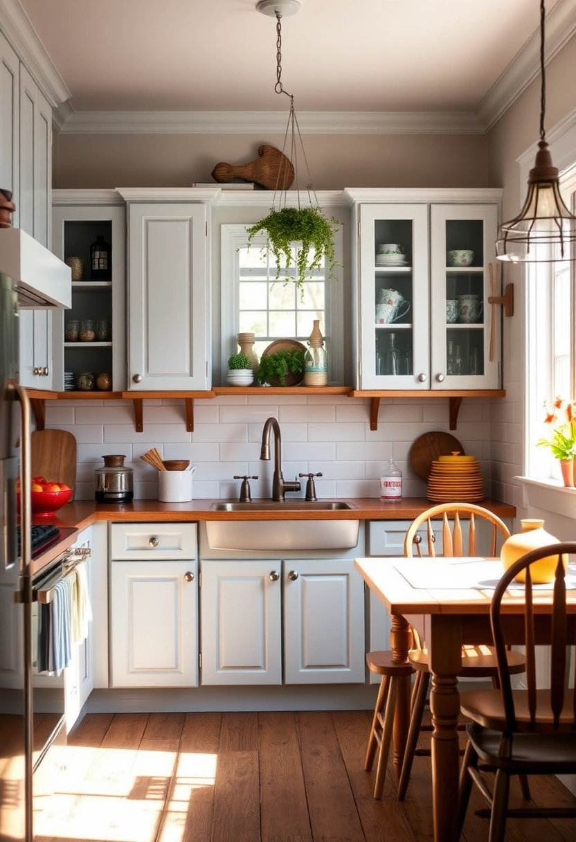 farmhouse kitchen cabinet ideas 12