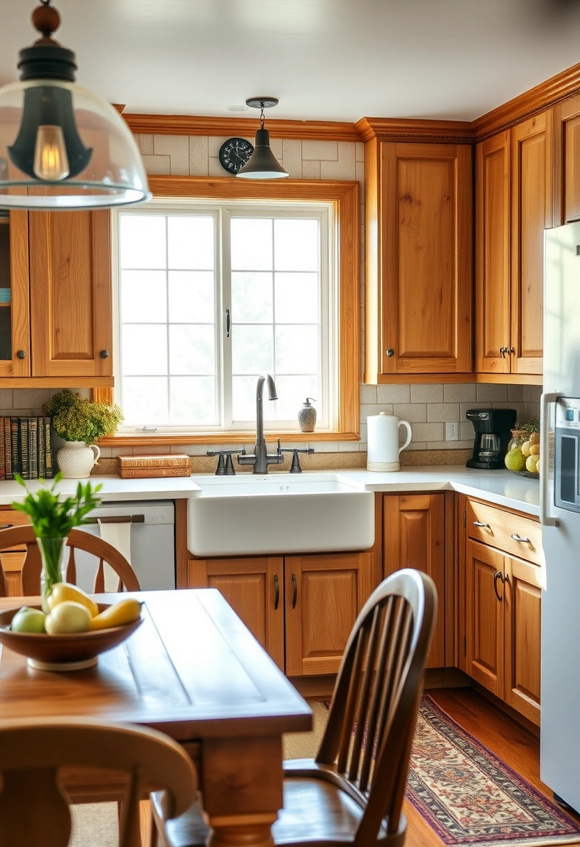 farmhouse kitchen cabinet ideas 4