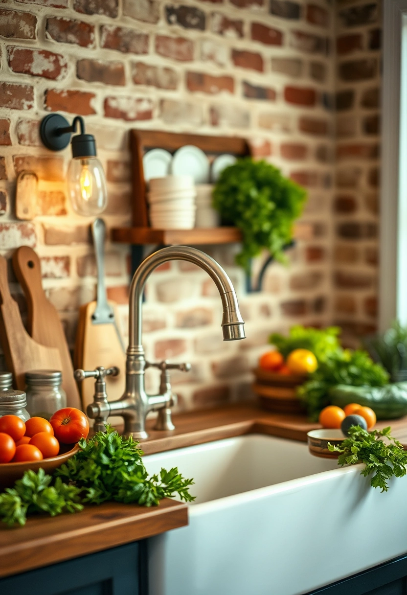 farmhouse kitchen decor ideas 3