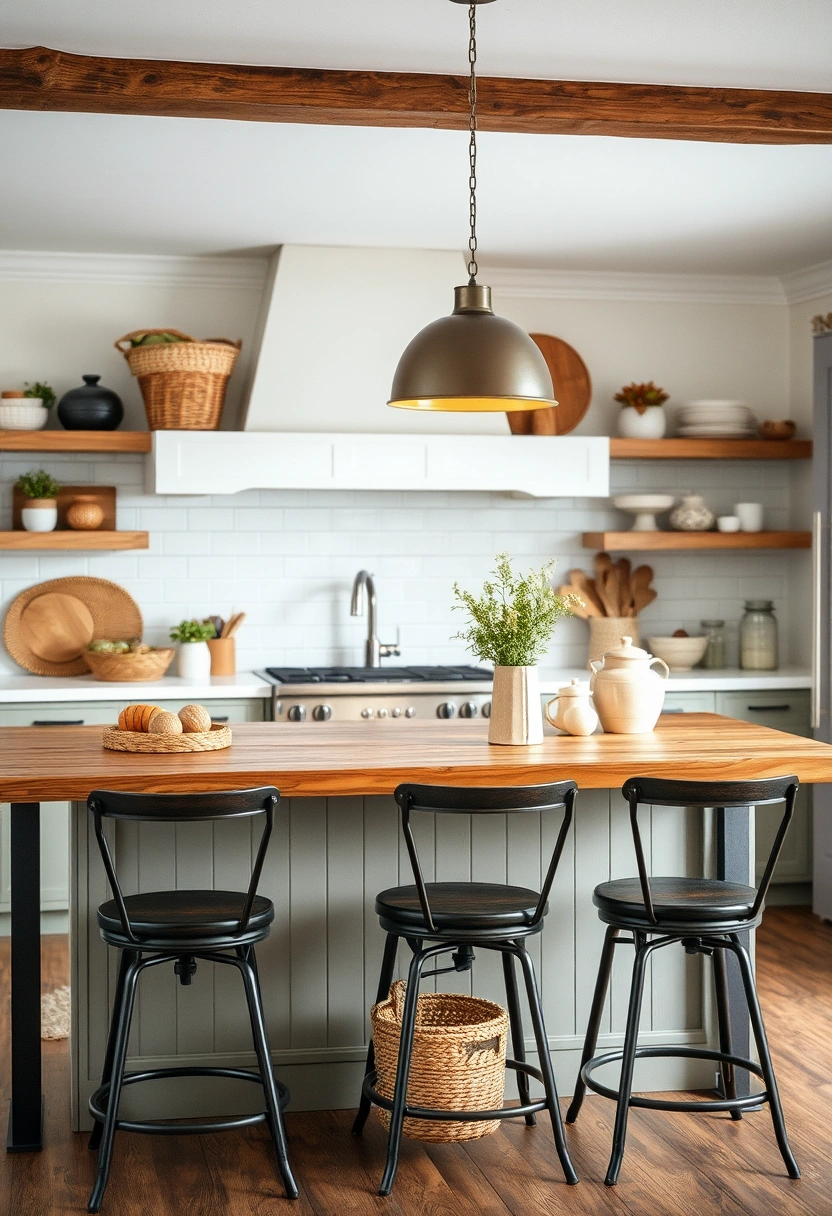 farmhouse kitchen design ideas 15