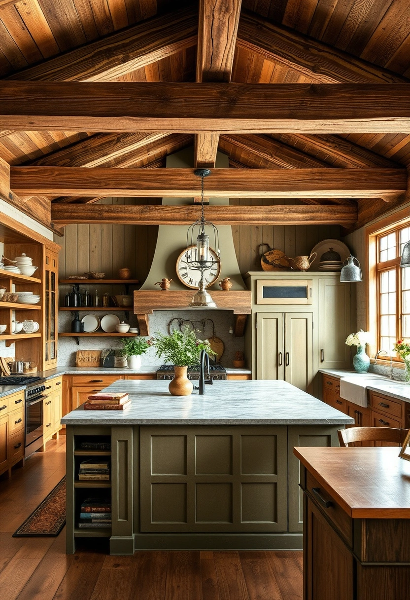 farmhouse kitchen design ideas 18