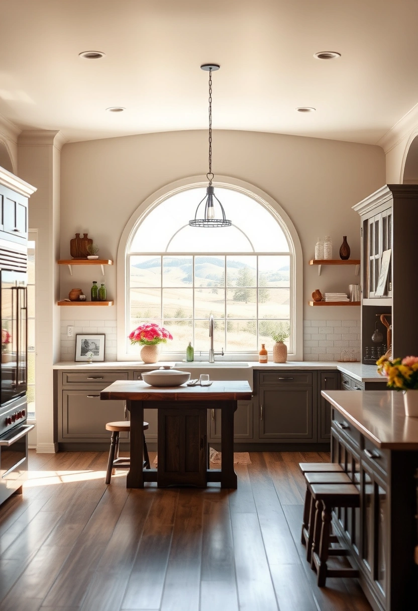 farmhouse kitchen design ideas 7