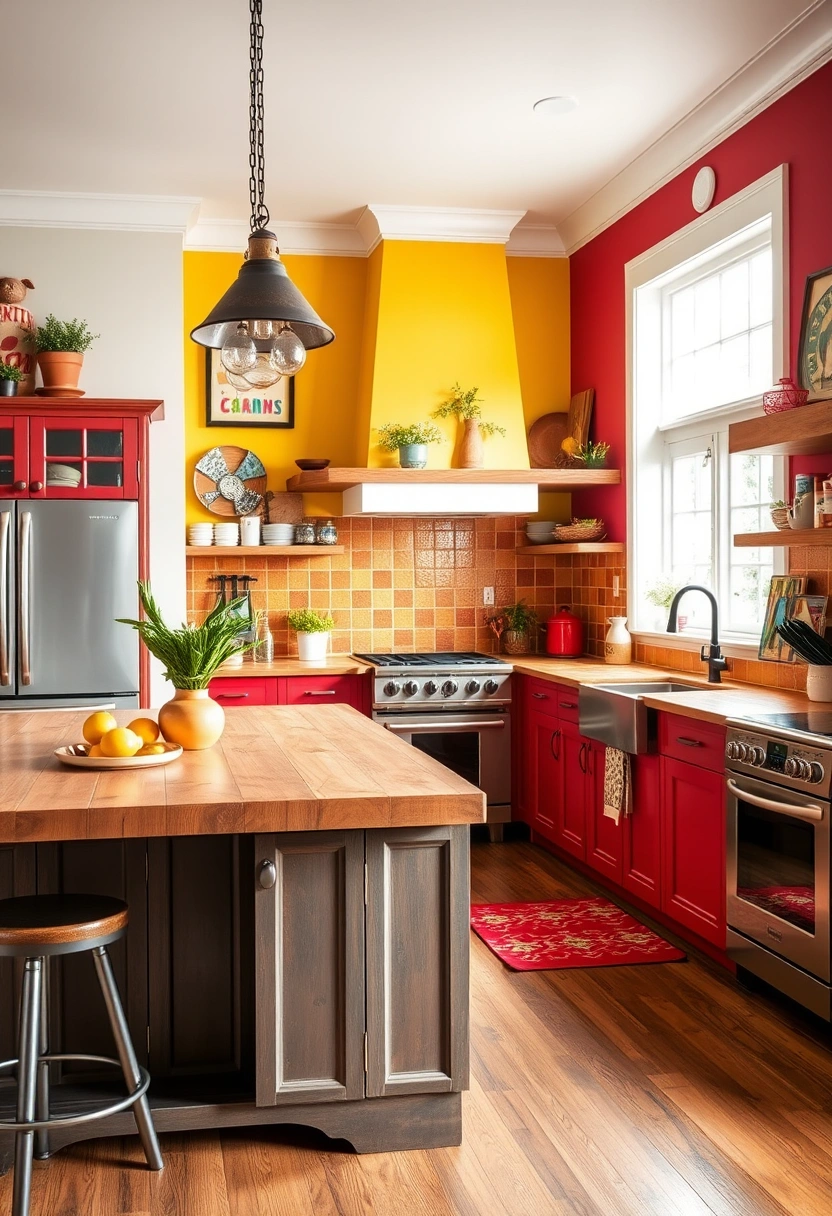 farmhouse kitchen design ideas 9
