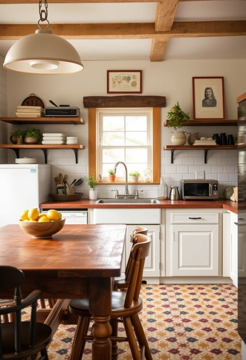 farmhouse kitchen flooring ideas 10