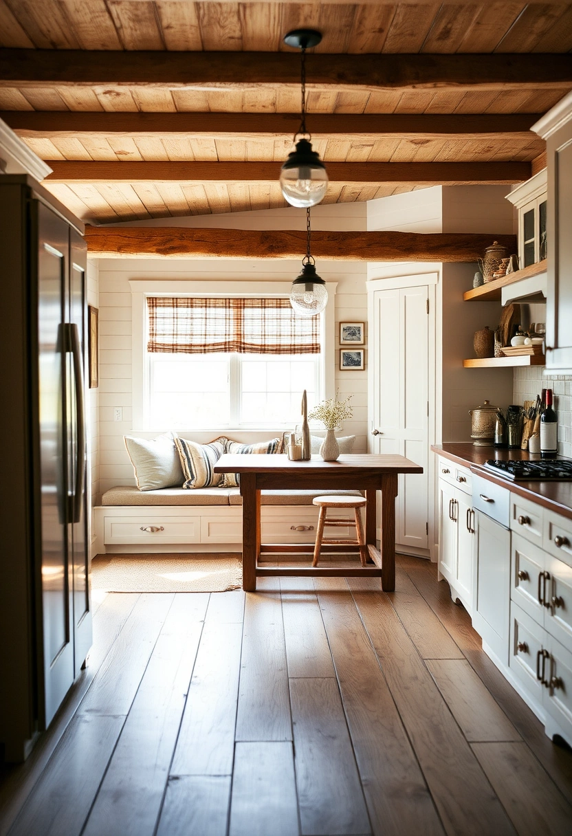 farmhouse kitchen flooring ideas 13