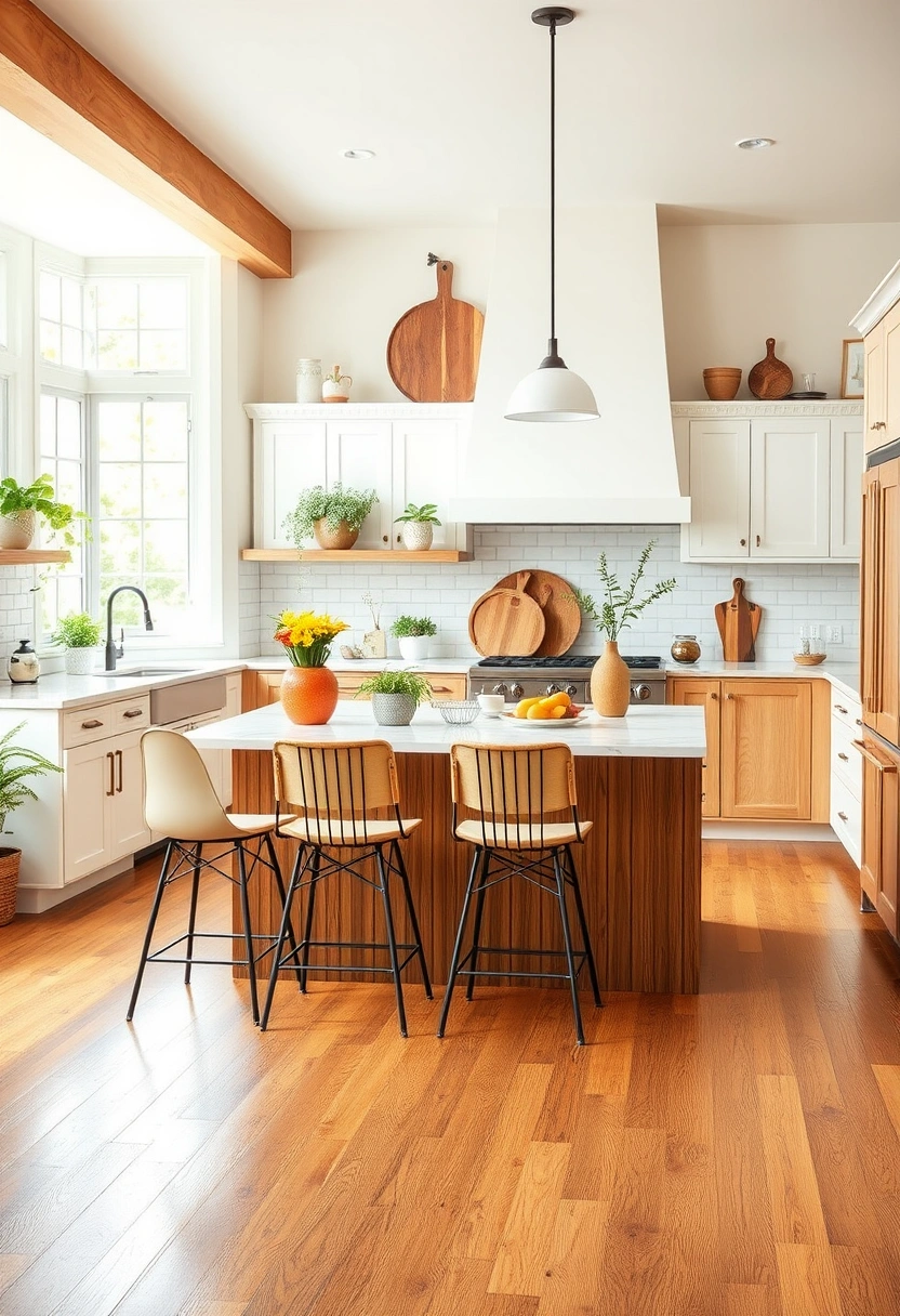 farmhouse kitchen flooring ideas 14