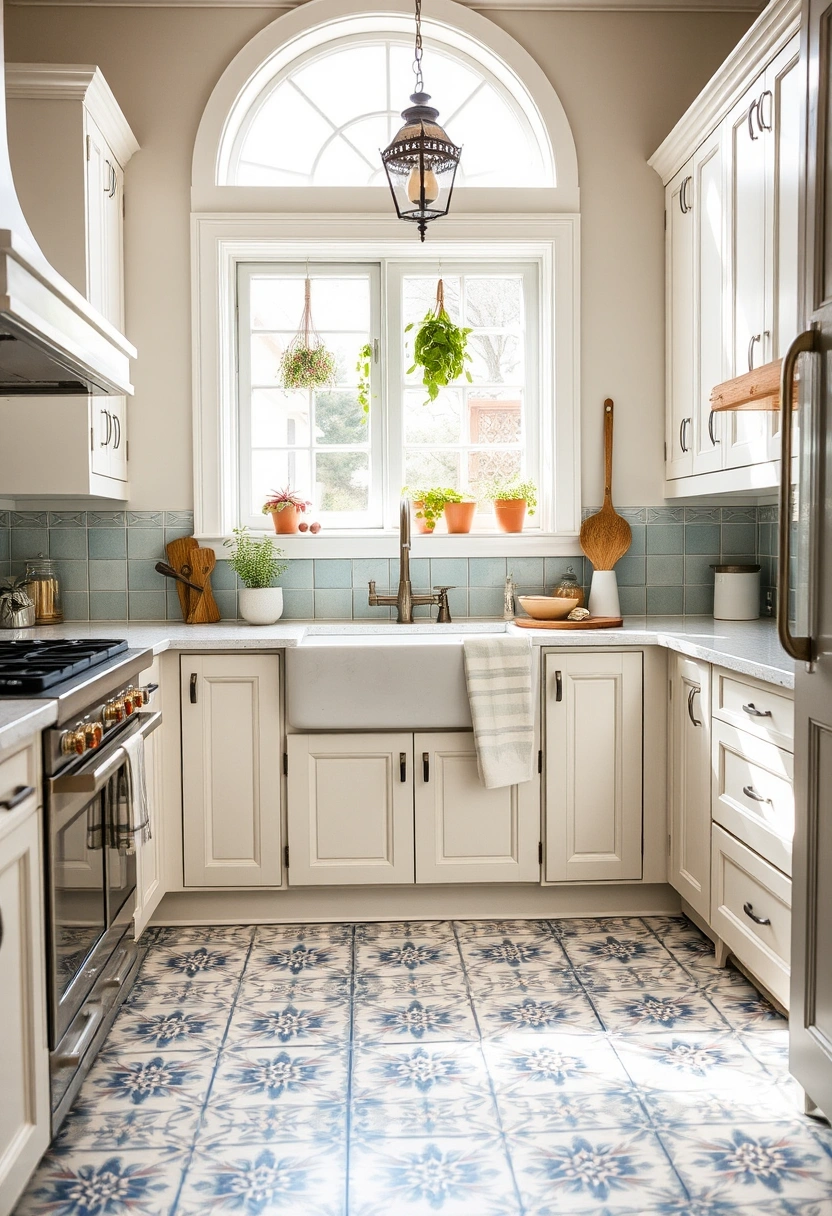 farmhouse kitchen flooring ideas 3