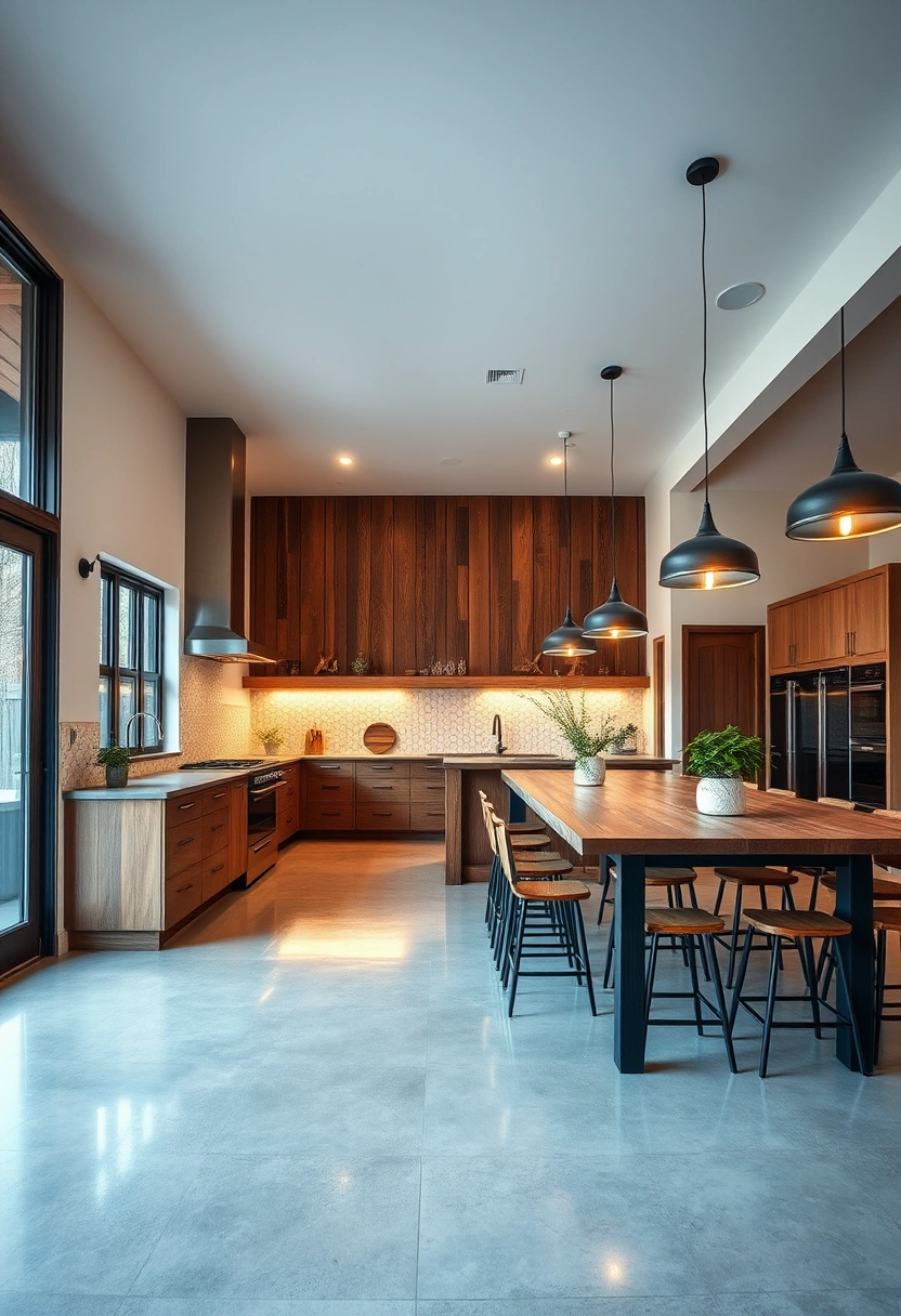 farmhouse kitchen flooring ideas 4